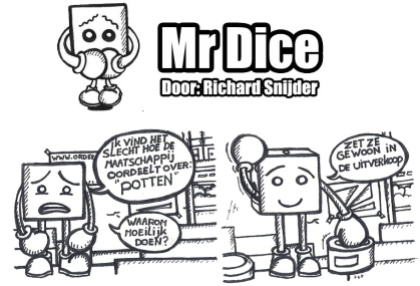 Mr Dice Comic Potten